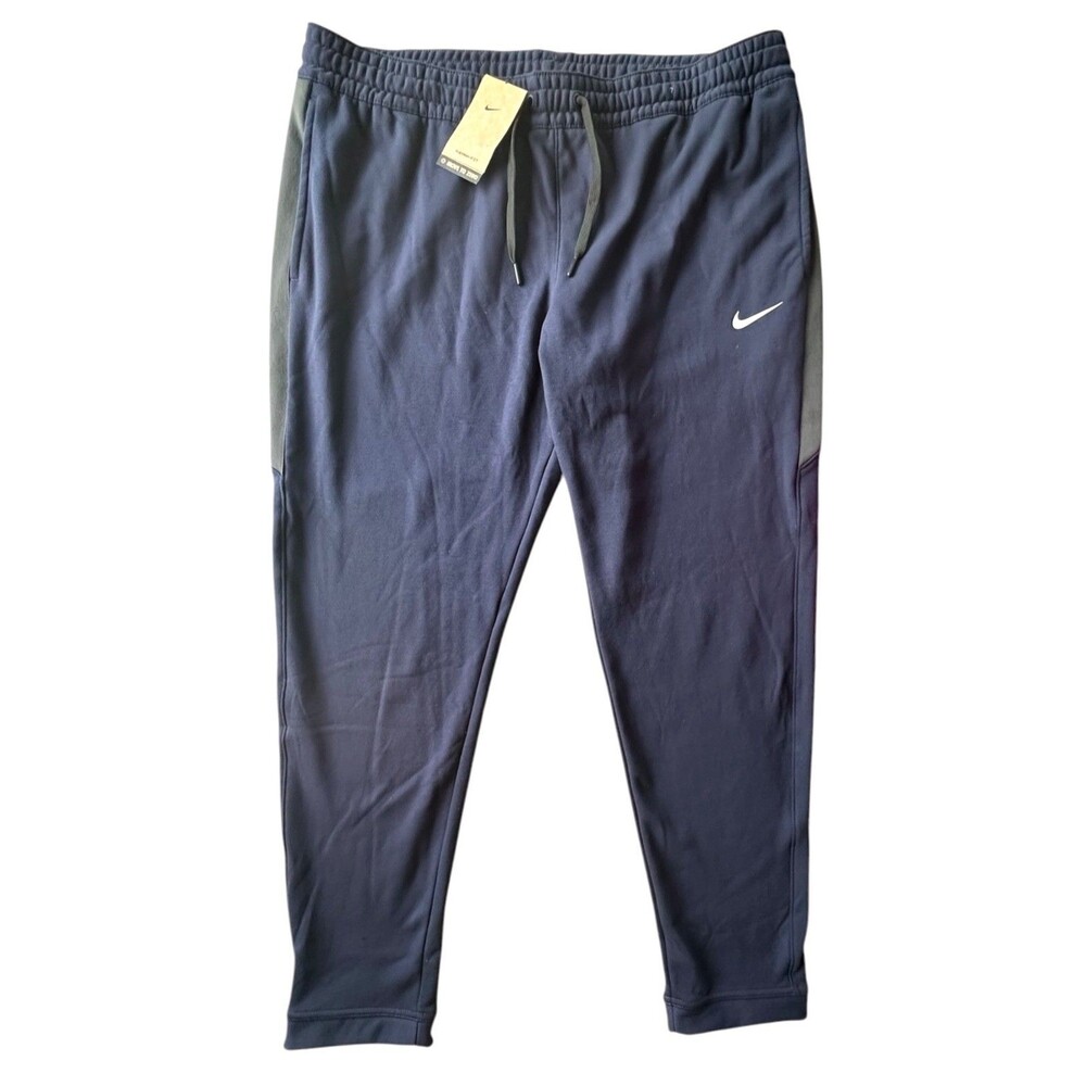 Nike Women's Showtime Therma-FIT Basketball Pants Sweatpants Size XXL Navy